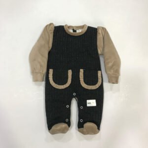 Warm Knit Pocket Romper