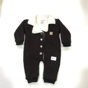 Fleece-Lined Baby Romper