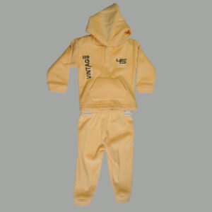 Boys Winter Yellow Clothing Set