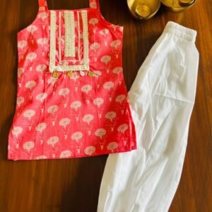 Indian Cut Sleeve Girl Dress