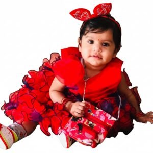 Red Dress For Little Queen