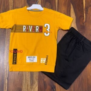 Dashing Yellow T-Shirt&Trouser