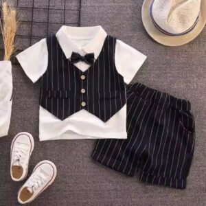 Black waistcoat (vest)