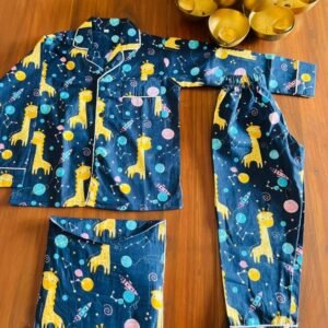 Yellow/Blue Night Suit